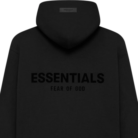 blackessentialshoodie